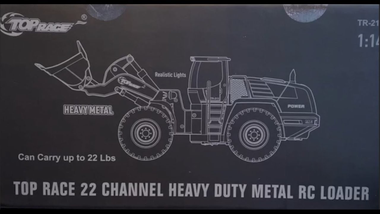 Unboxing the Top Race TR-213 Wheel Loader and first thoughts