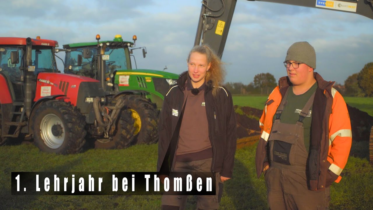 Lohnbetrieb Hilmar Thomßen | Frauenpower | Dumpern für NABU | Lebensraum schaffen! | 4K