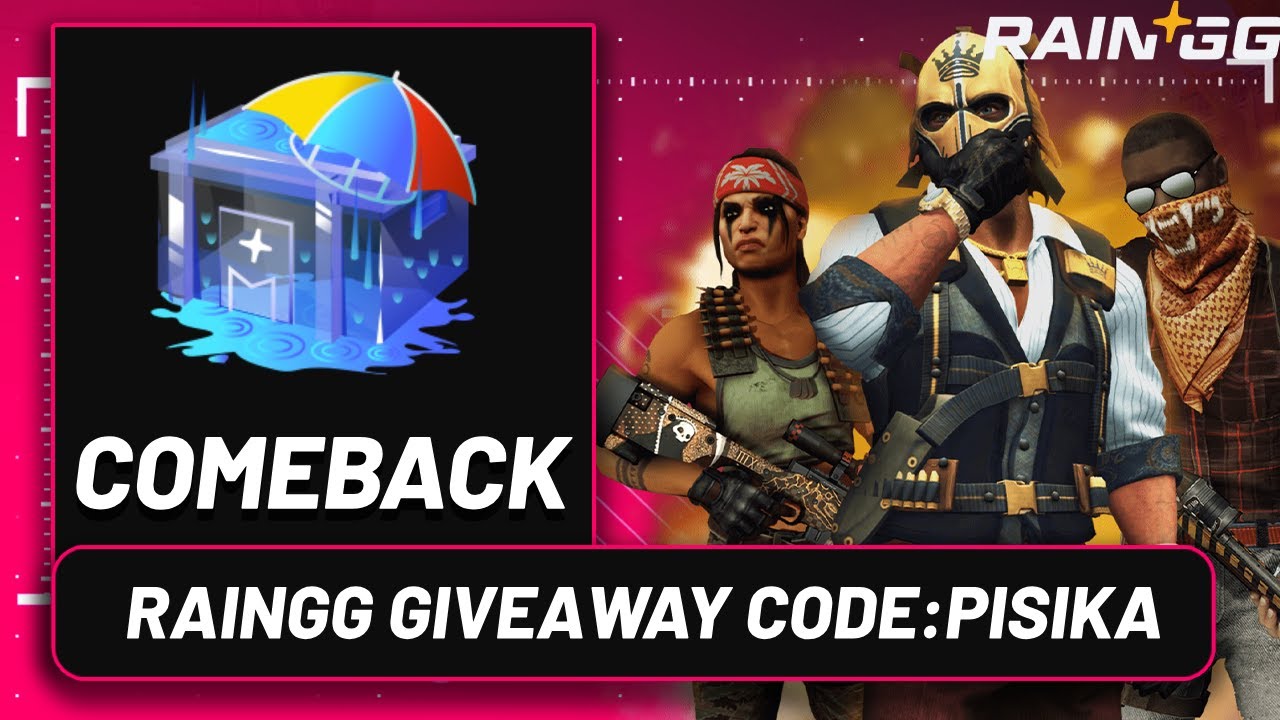 RAINGG BEST BATTLE TACTICS WORKS! raingg promo code-giveaway