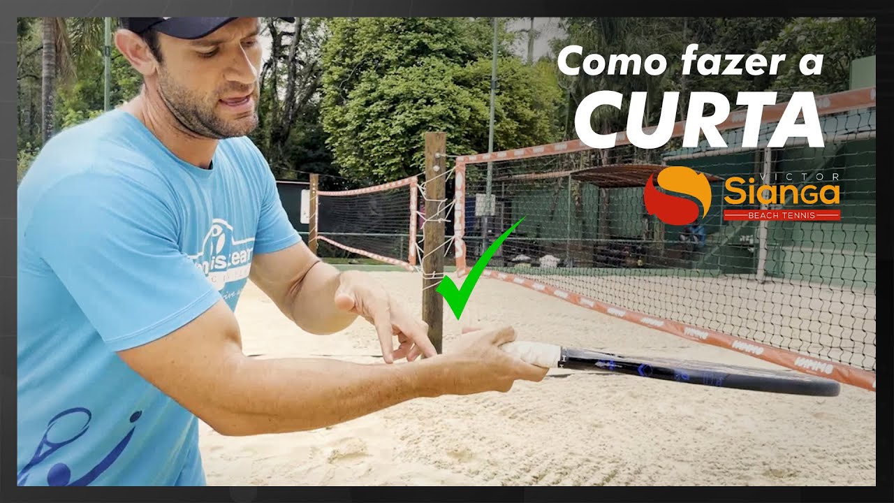 APRENDA COMO PROFISSIONAIS FAZEM A CURTINHA  |  BEACH TENNIS