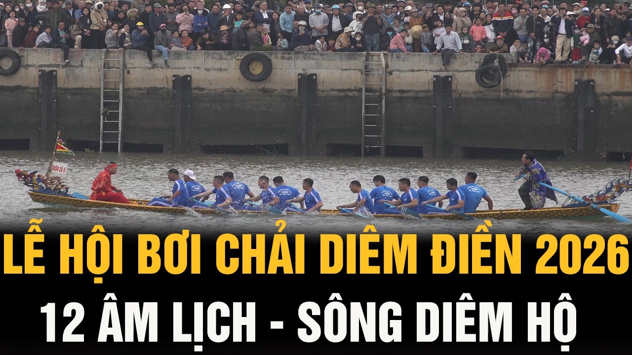 bơi chải Diêm Điền 2026