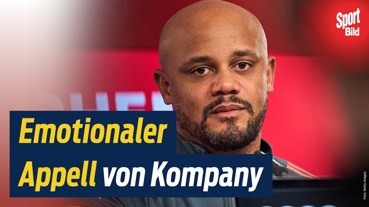 Trainer spricht über Rassismus im Fußball: Denkwürdiger Kompany-Auftritt