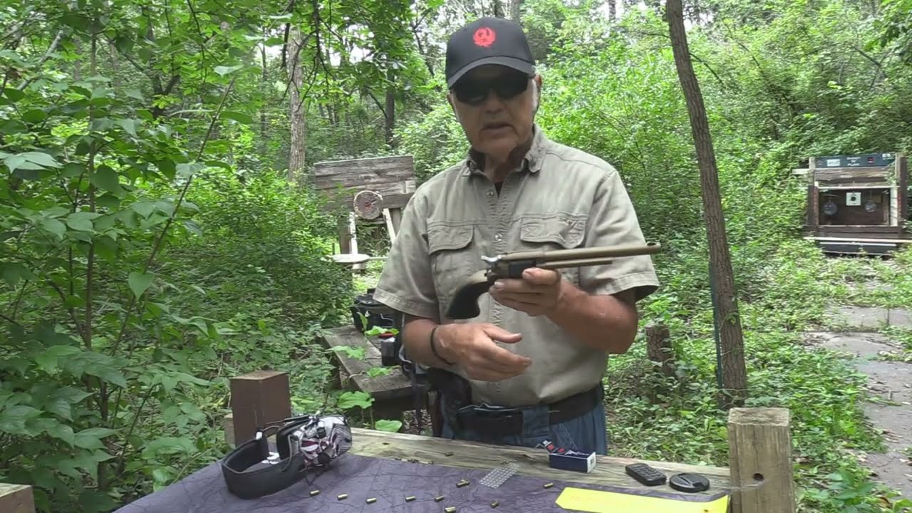 Ruger Wrangler Bronze 7.5 inch barrel with painted sight