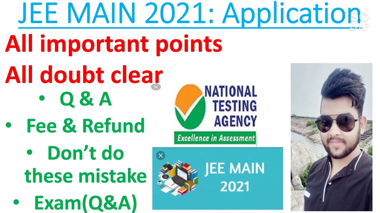 Jee main 2021 Application | All doubt clear | All important Points | Fee & Refund | Jeemain2021 |