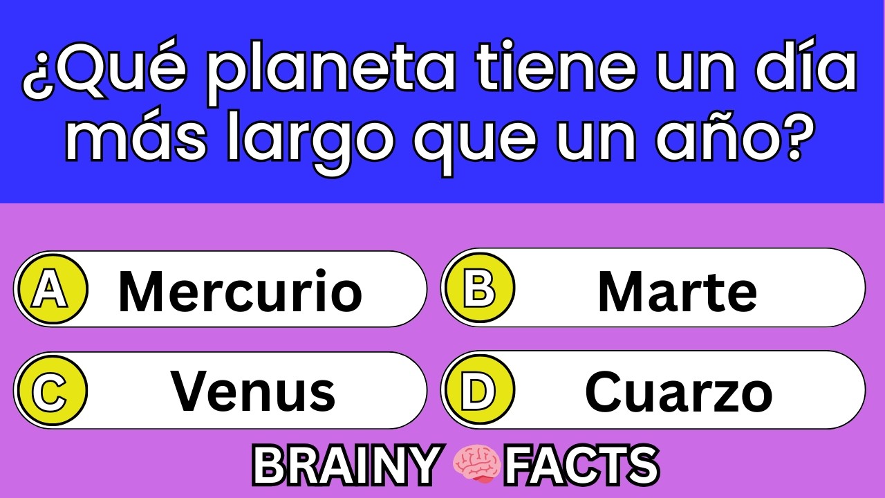 👉 ¿Eres Más Inteligente que el 90%? 🧠 | Test de Cultura General con 60 Preguntas