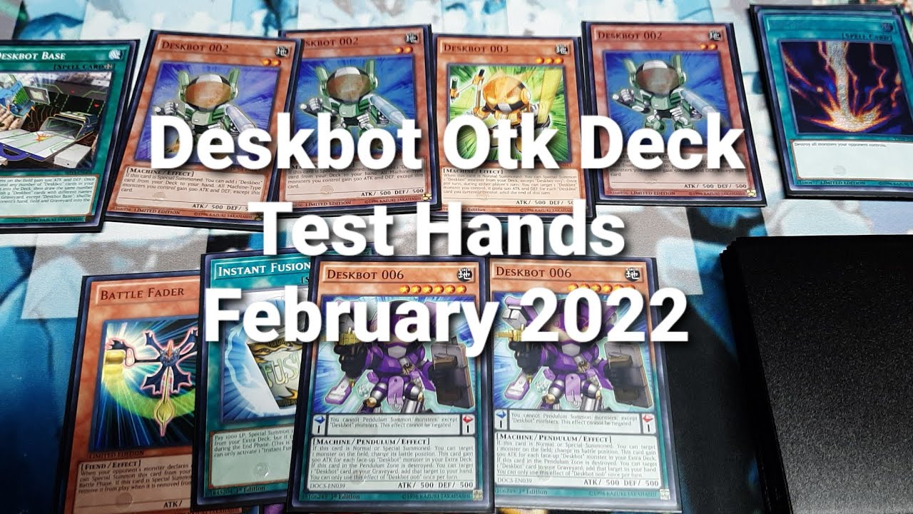 Deskbot Otk Deck Test Hands February 2022