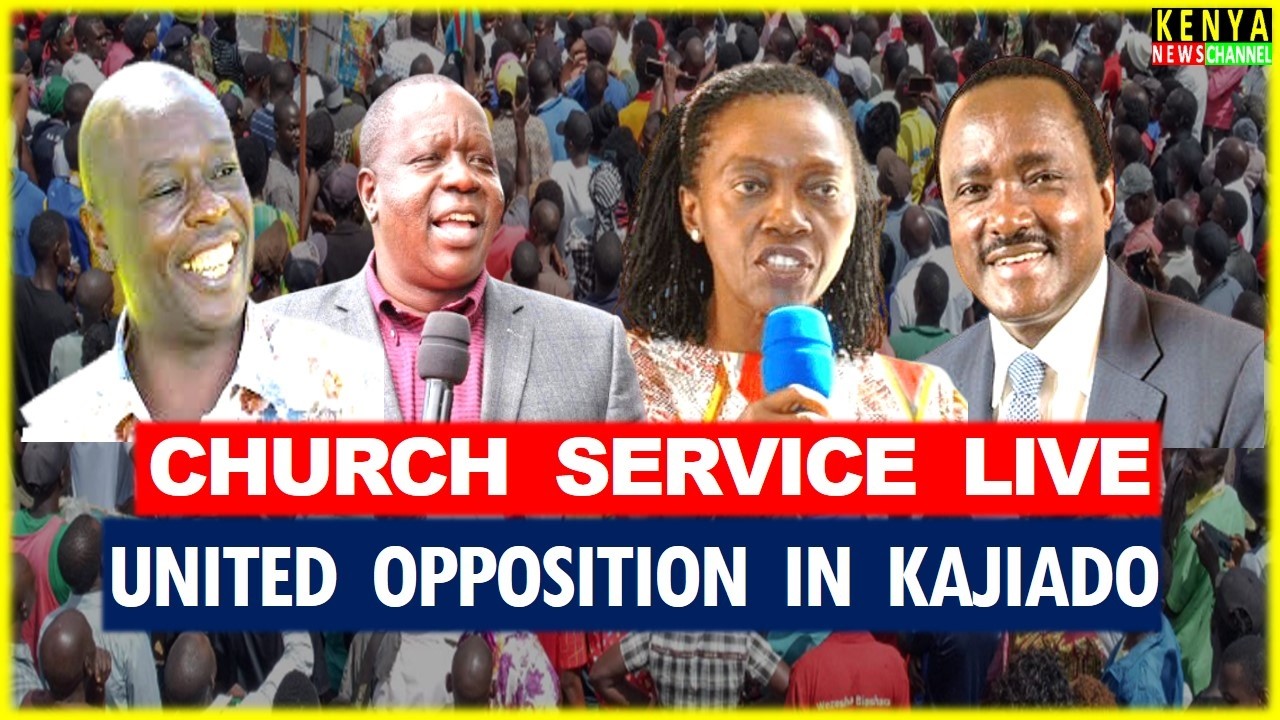 LIVE - Gachagua, Matiangi & Kalonzo to speak in Church at PEFA Works Kajiado