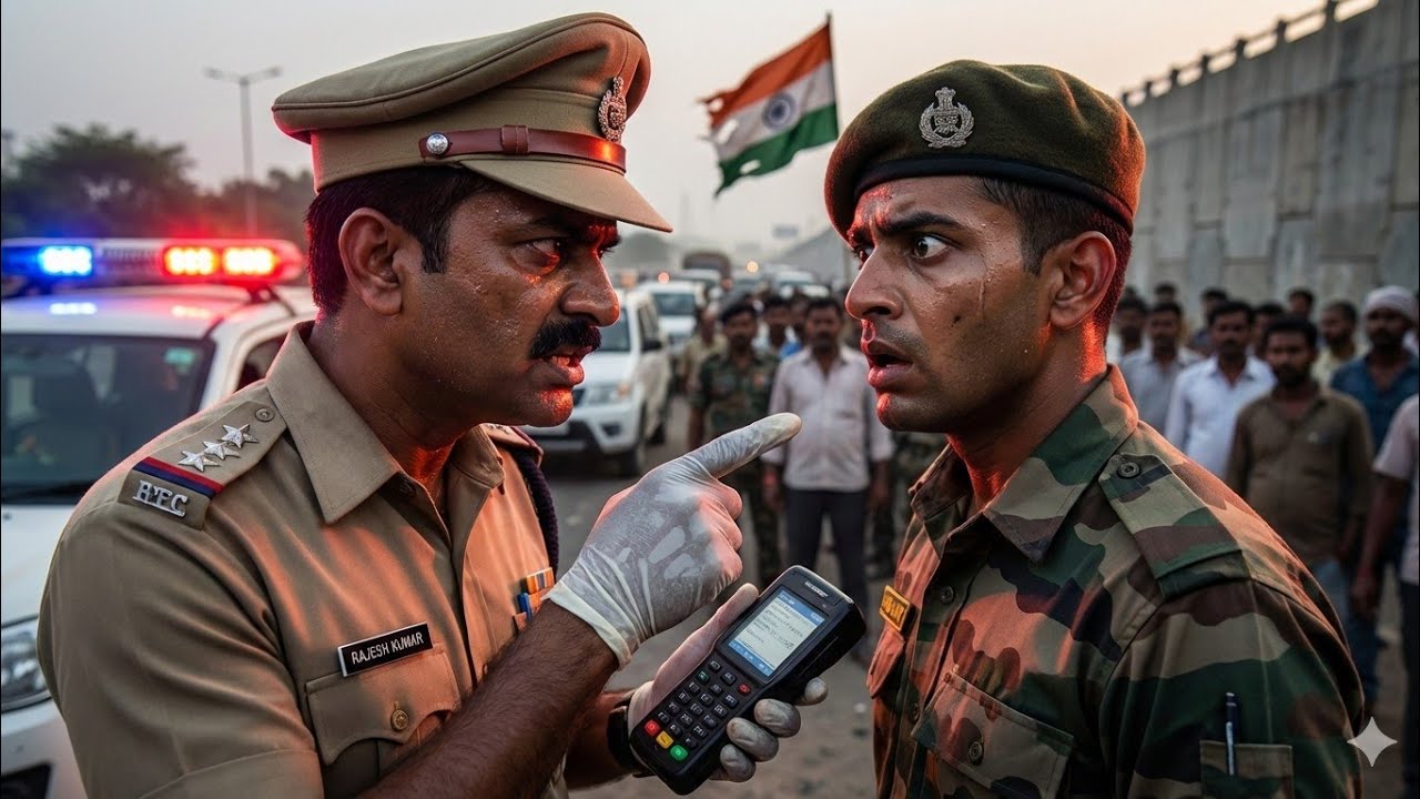 ARMY का चालान? फिर हुआ ये…
