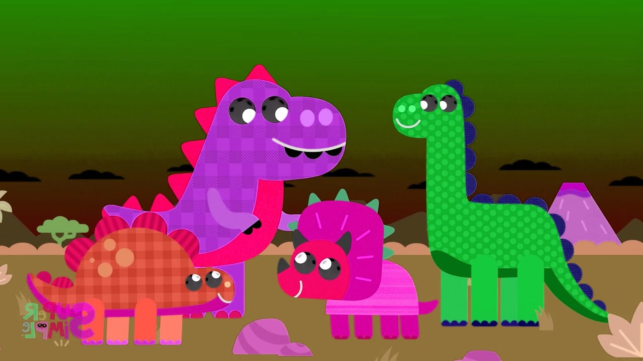 ROAARR..!!! Like A Dinasour { Super Simple Song } | Sponsored By: Klasky Csupo 2001 Effects