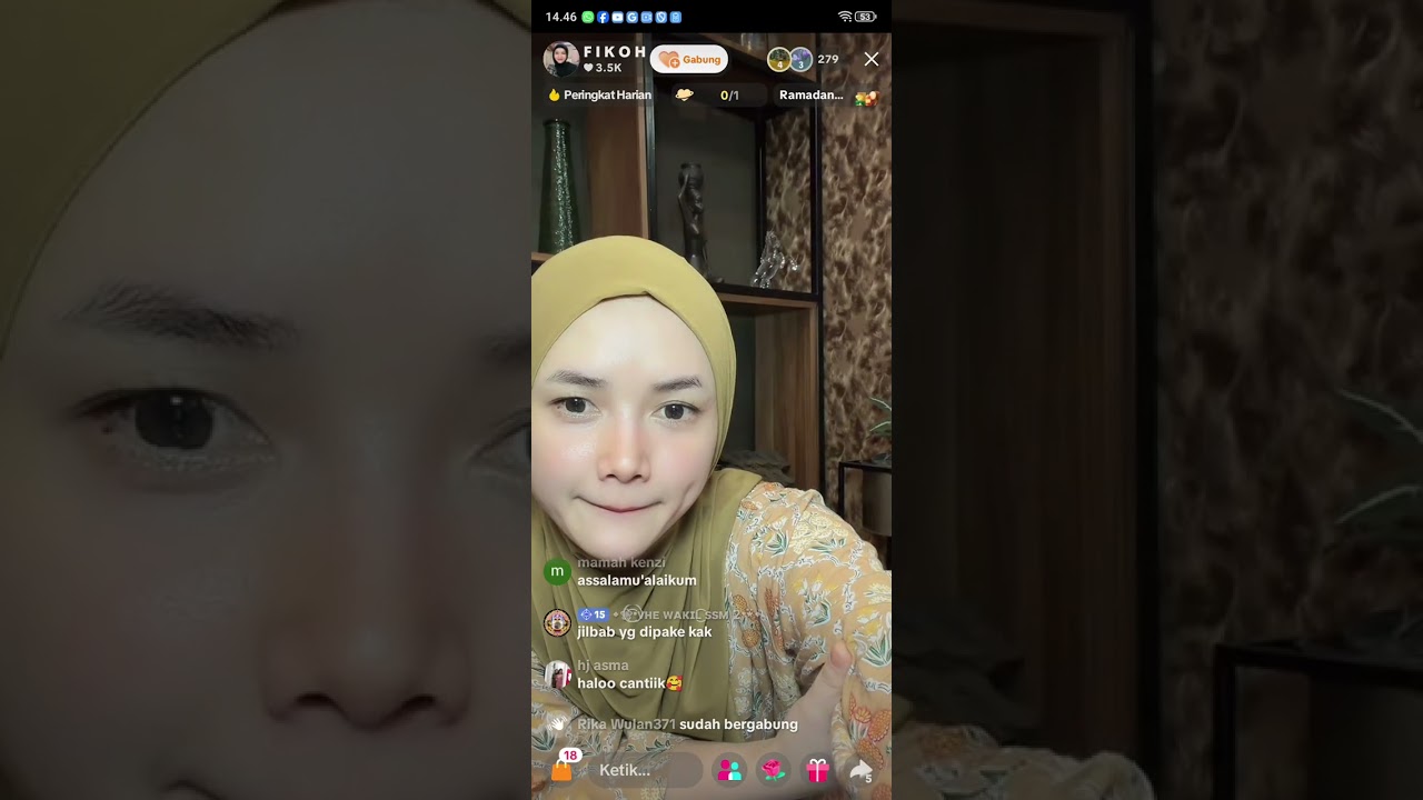 FIKOH LIVE SANTAI SAMBIL NYANYI DAN JUALAN #fikohfomal 