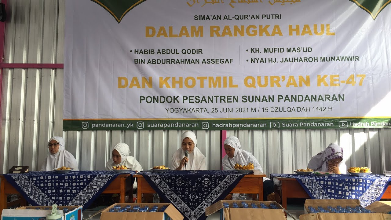 Simaan Puncak Khotmil Qur’an ke 47 Ponpes Sunan Pandanaran