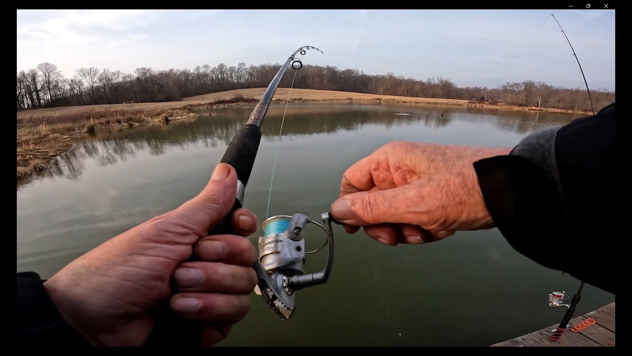 Cold Water Catfishing at the Family Pond