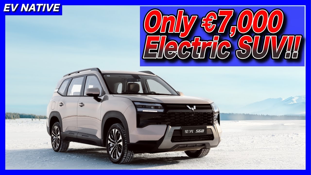 You can get it for half the price of a Toyota RAV4...／The “Wuling Starlight 560” electric SUV