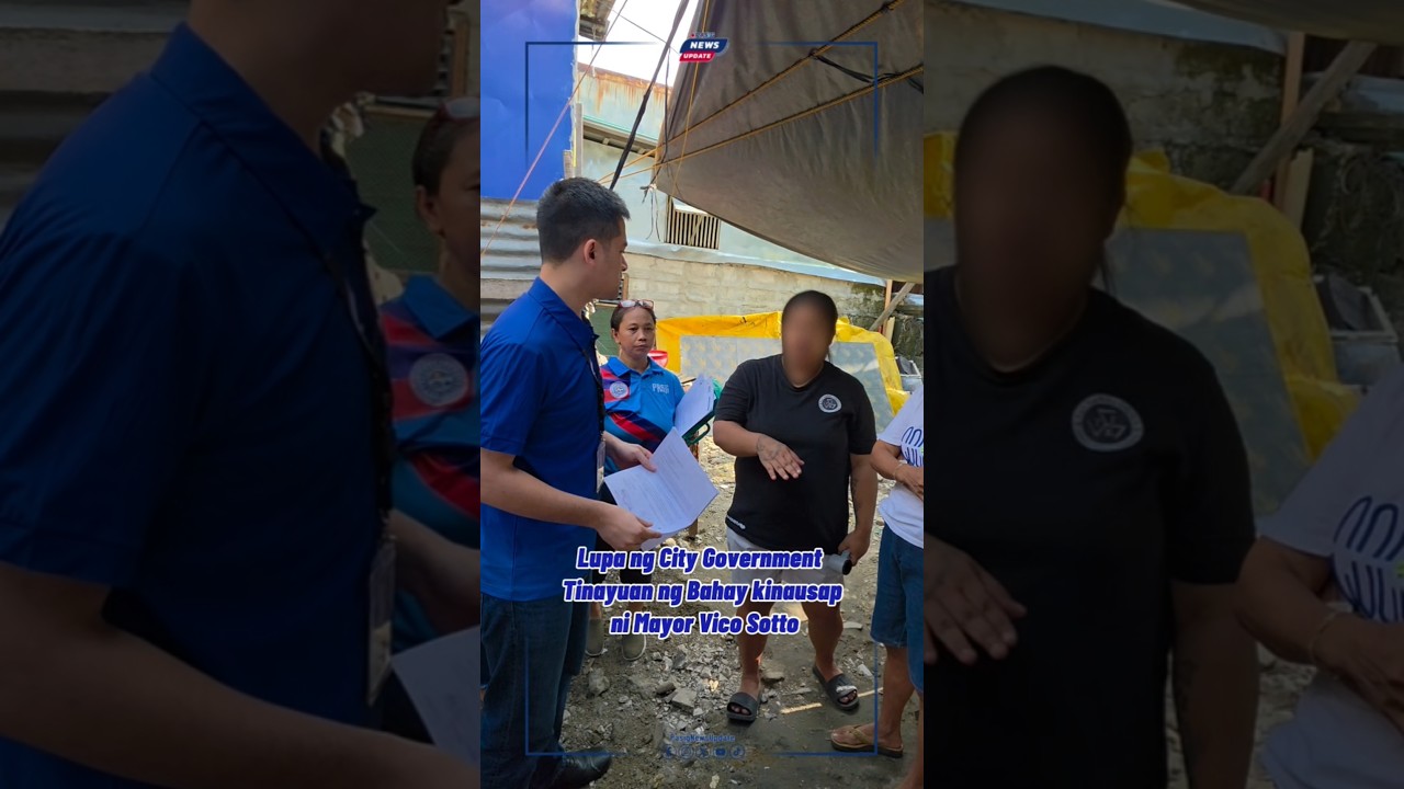 Mayor Vico Sotto |TINAYUAN NG BAHAY LUPA NG CITY GOVERNMENT #shorts #pasignewsupdate #pasigcity