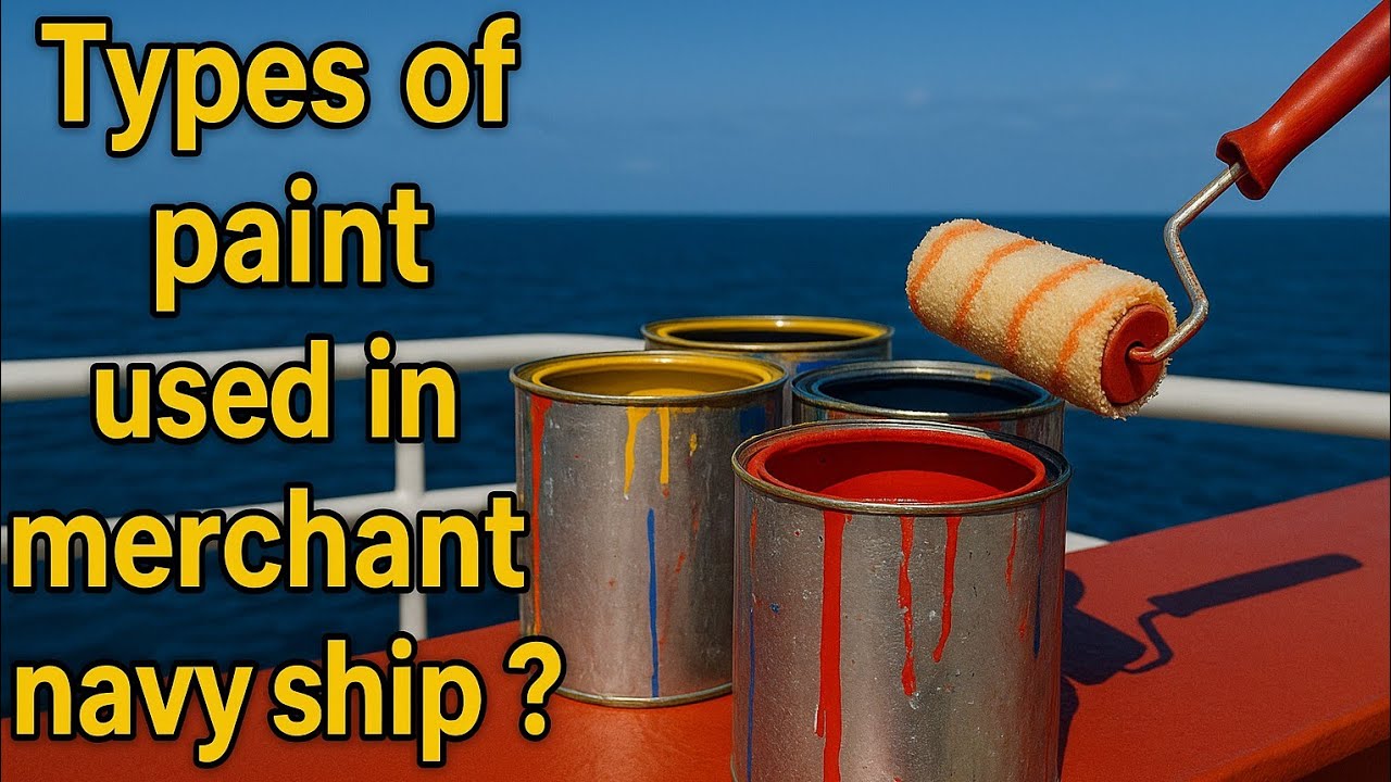 Types of paint used in merchant navy ship ?