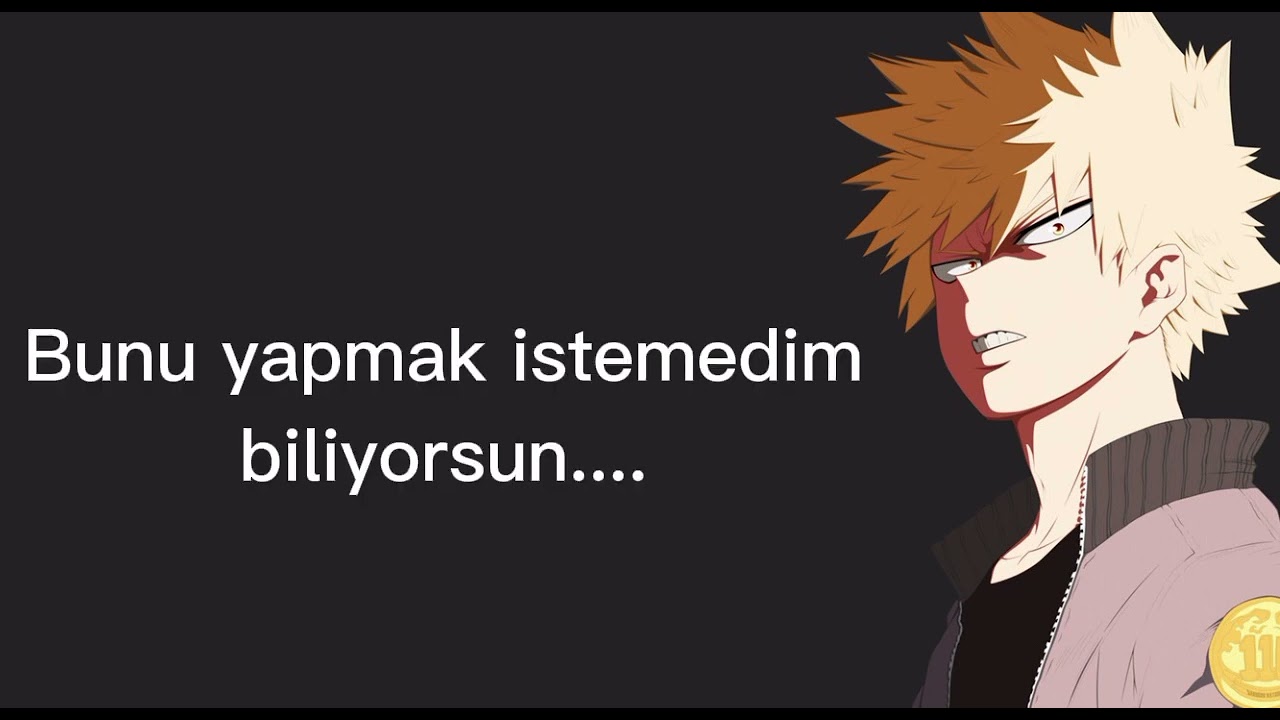 yandere bakugou kabustan sonra seni sakinleştirir//Türkçe çeviri//•VALENCE•