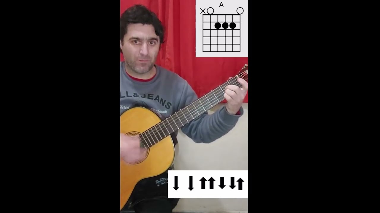 Como tocar CAE EL SOL - AIRBAG (tutorial) #caeelsol #airbag #acordes #guitarra