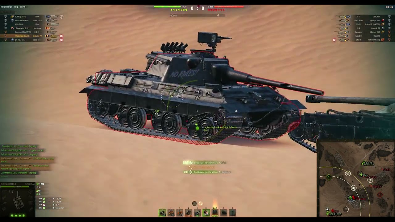 KisCOMPASS, Ranked, Centurion X, 7k damage,