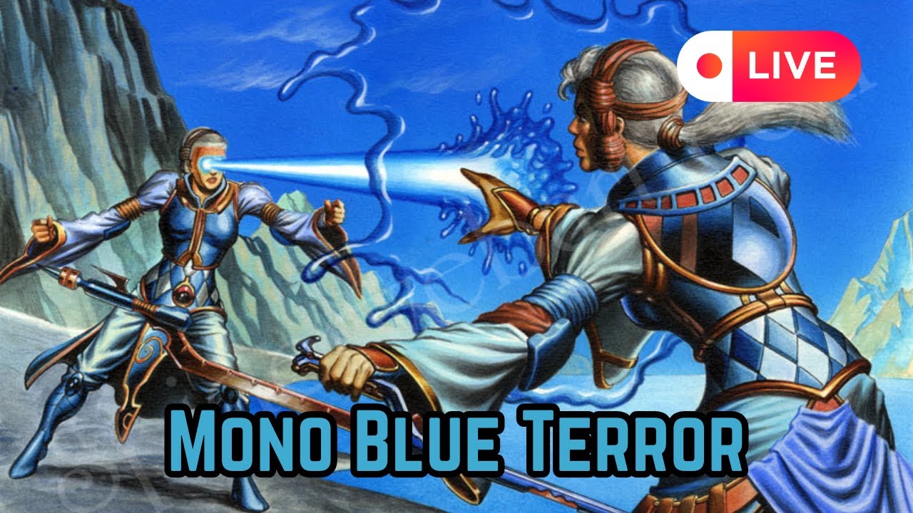 (LIGA PAUPER AO VIVO) Mono Blue Terror!