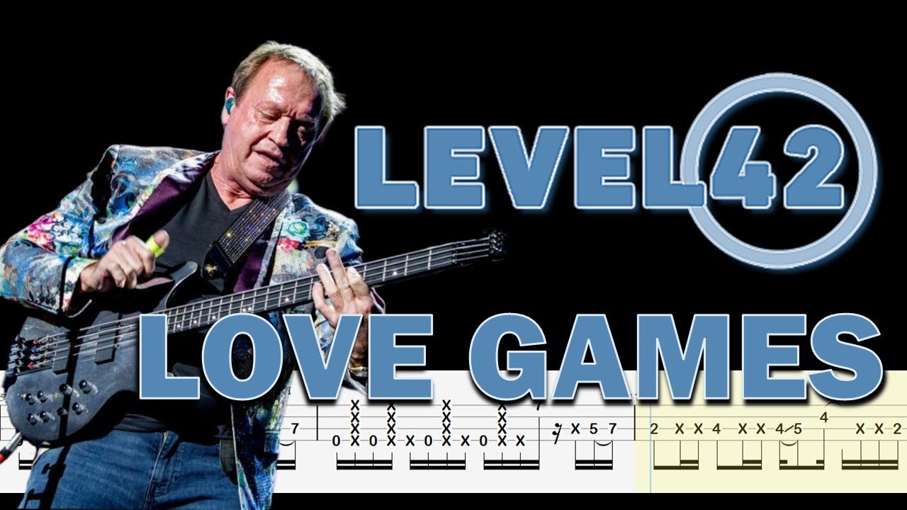 Level 42 - Love Games (Bass Tabs | Notation)  @ChamisBass    #chamisbass #level42 #level42bass