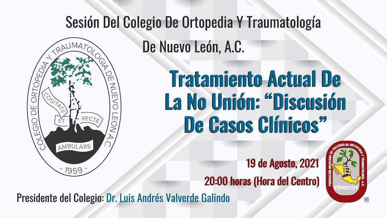 Tratamiento Actual De La No Uni&oacute;n: &ldquo;Discusi&oacute;n De Casos Cl&iacute;nicos&rdquo;