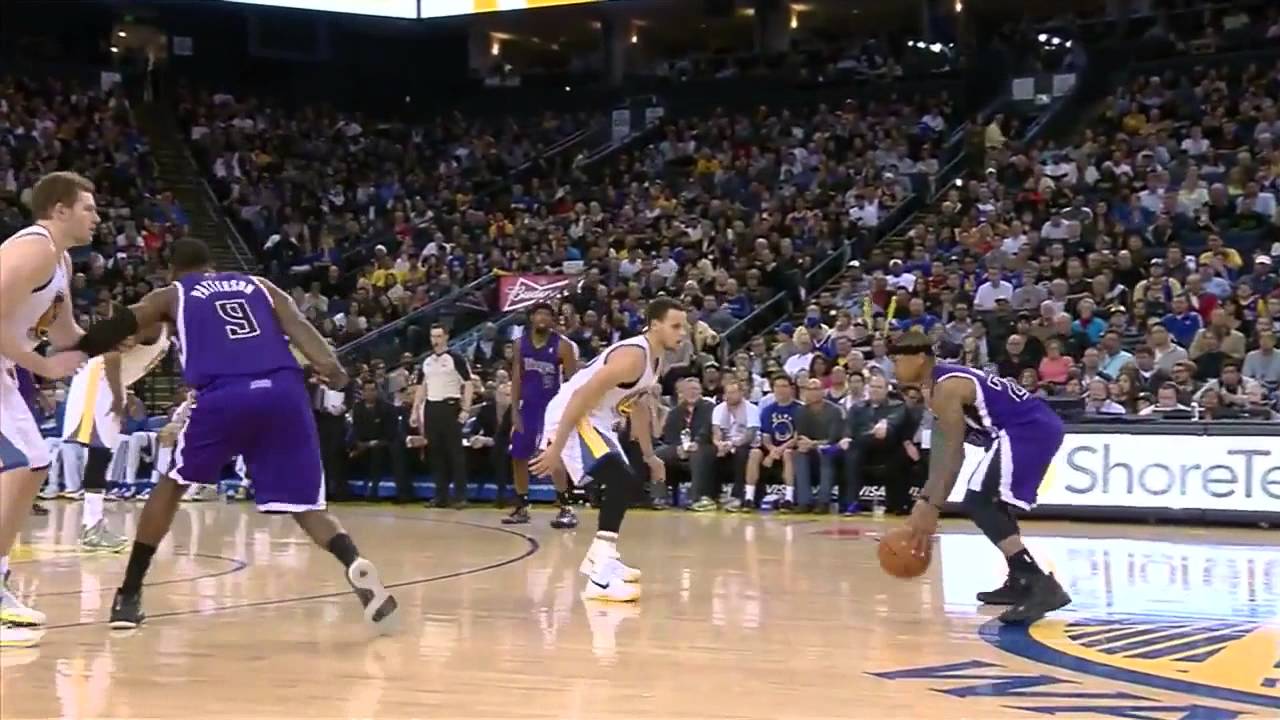 Isaiah Thomas pastes Curry March 27, 2013