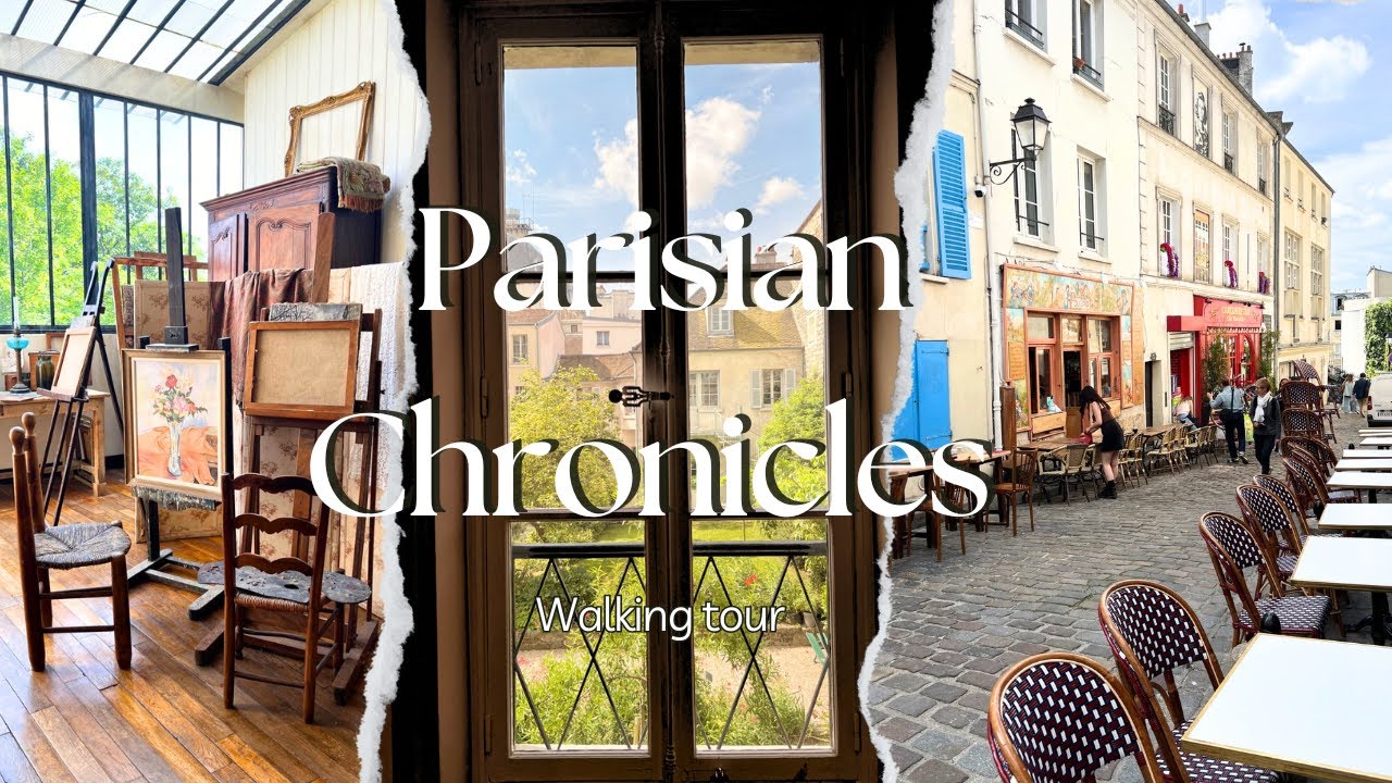 Parisian Chronicles : Exploring Montmartre, Hidden Gems and Secret Spots (A Cosy Vlog)✨✨✨