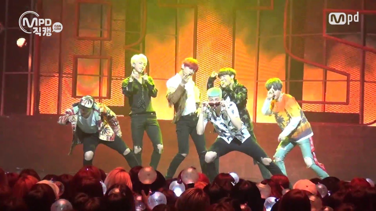 [MPD직캠] 방탄소년단 직캠 '불타오르네(Fire)' (BTS  Fancam) | @MCOUNTDOWN_2016.5.12