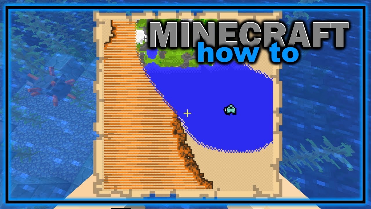 How to Get and Use an Ocean Explorer Map | Easy Minecraft Tutorial