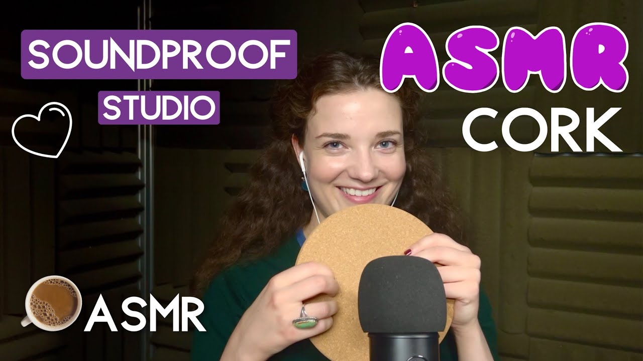 Cork ASMR ~ Tapping and Scratching ~ No Talking