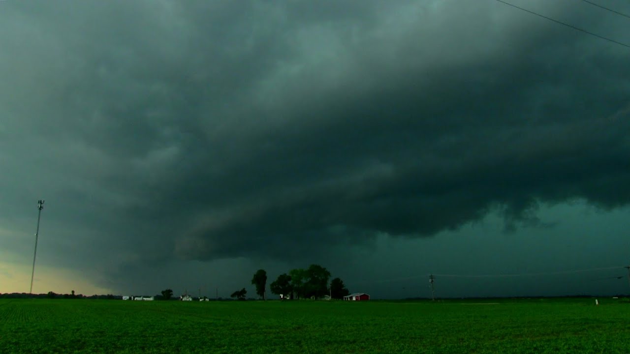 Direct Hit by Severe Indiana Derecho - June 18, 2025