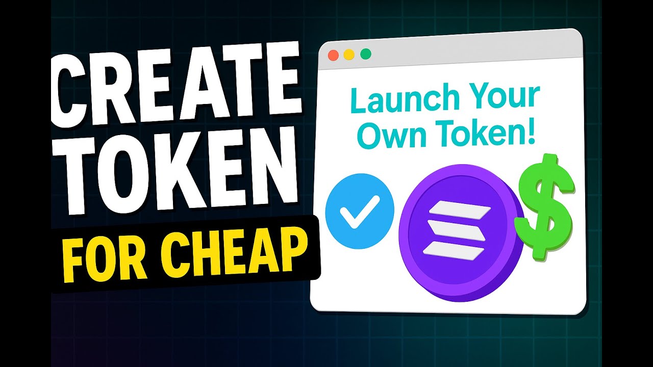 Cheapest Way to CREATE Your MEMECOIN  (UPDATED VERSION!)