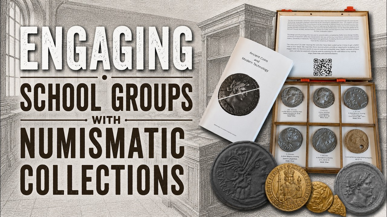 Engaging School Groups with Numismatic Collections (Prof. Clare Rowan)