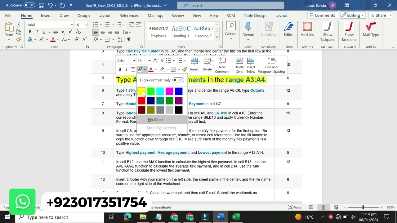 Exp19 Excel Ch02 ML2 SmartPhone | Exp19_Excel_Ch02_ML2_SmartPhone