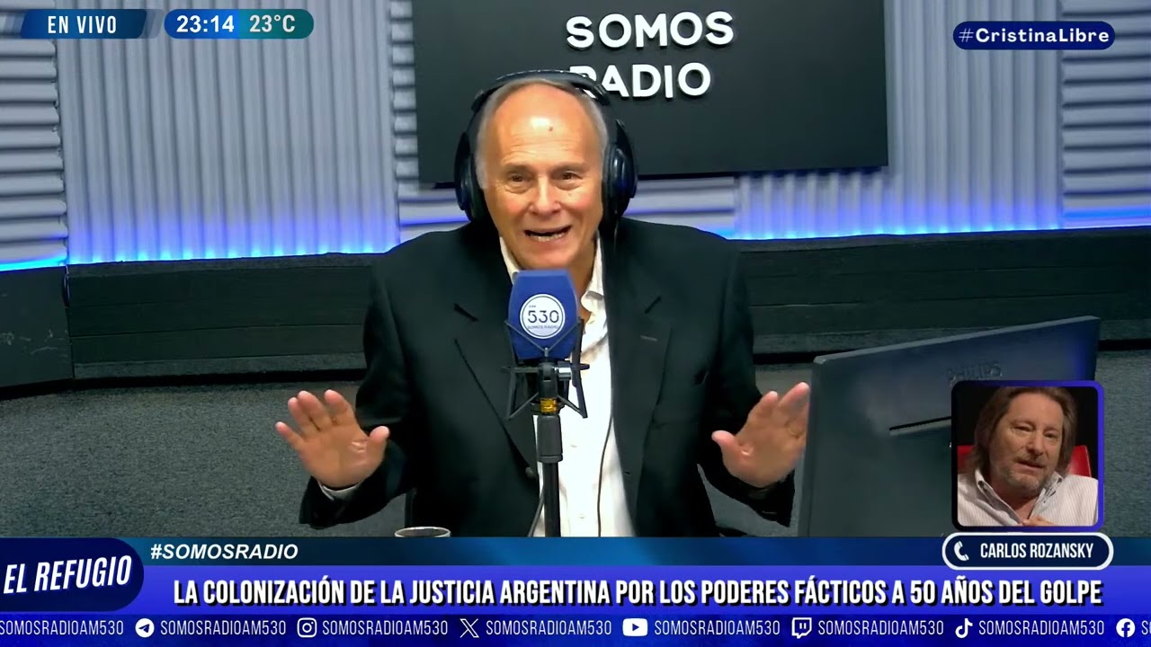 CARLOS ROZANSKY: LA COLONIZACIÓN DE LA JUSTICIA ARGENTINA POR LOS PODERES FÁCTICOS A 50 AÑOS DEL GOL