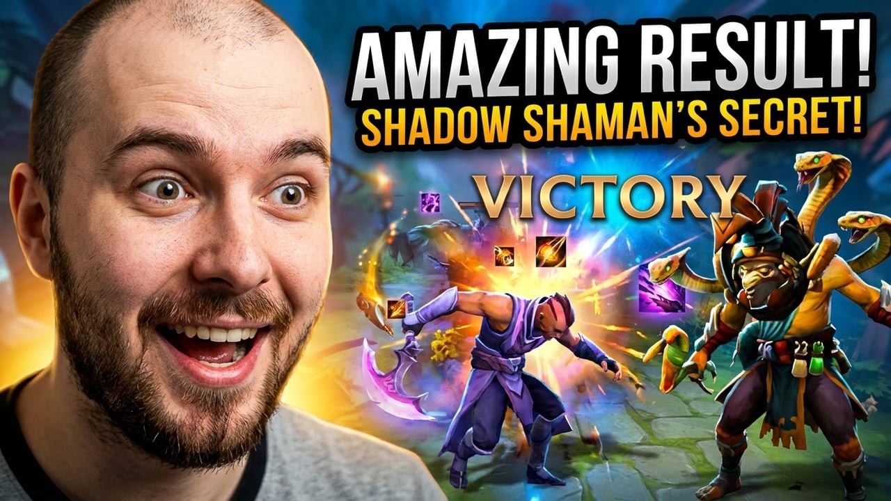 Shadow Shaman завадив фармити Antimage