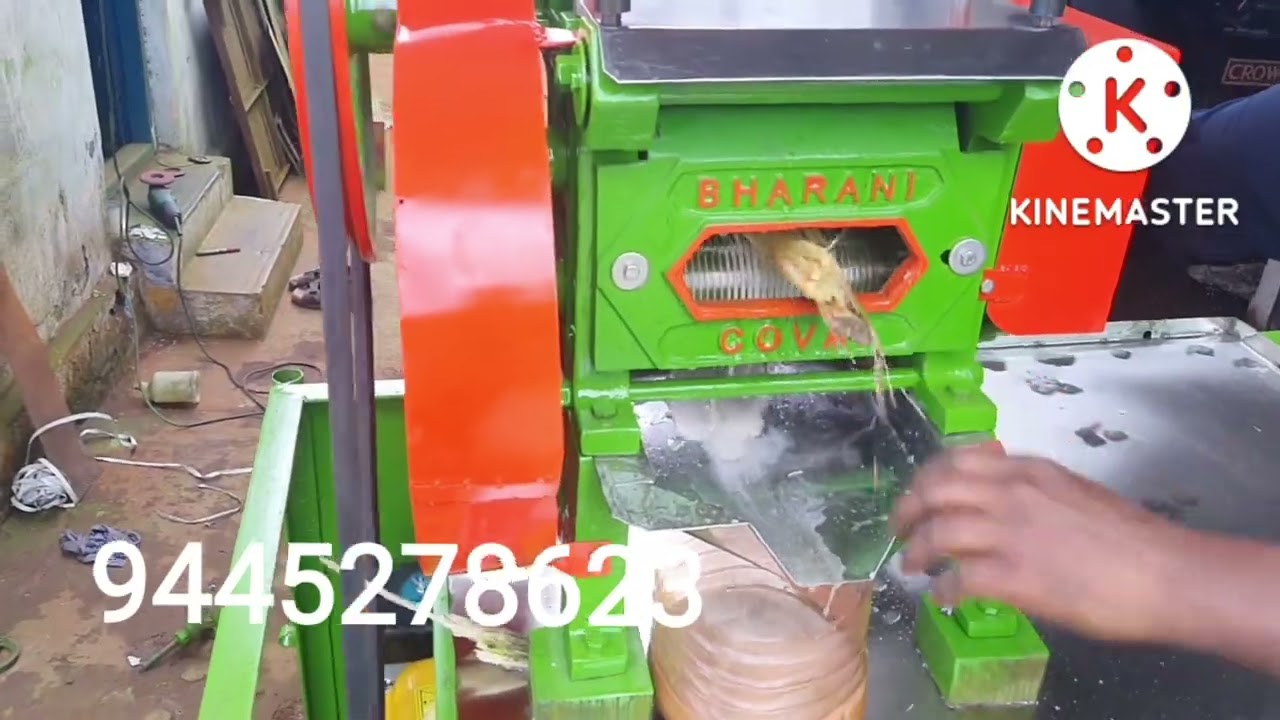 Sugarcane juice machine manufacturing company Bharani Engineering coimbatore