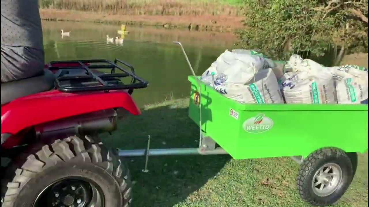 Caçamba Basculante para Quadriciclos - WEETTO AGRÍCOLA