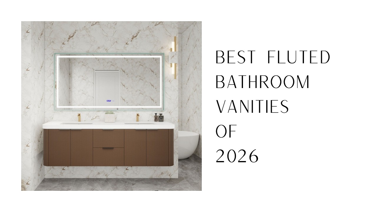 Best Fluted Bathroom Vanities of 2026 | Moreno Bath