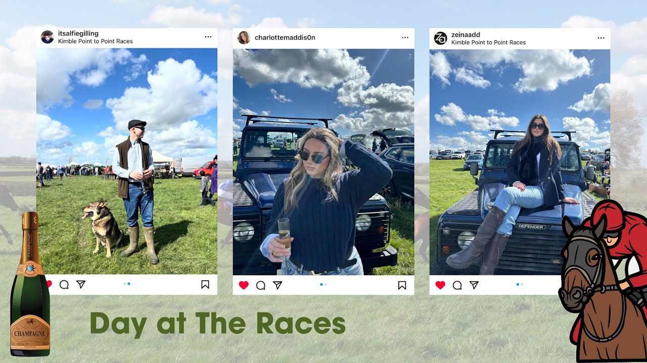 A Drunken Sunny Day at The Horse Races!
