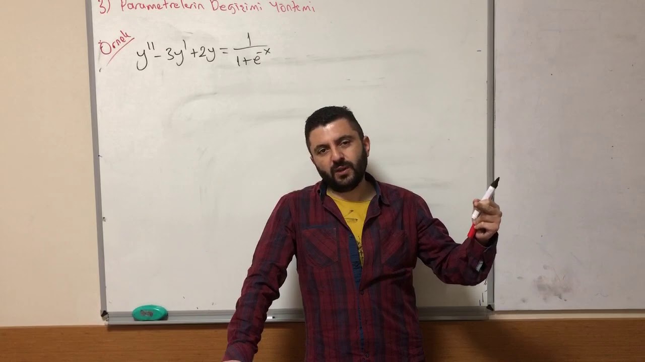 Diferensiyel Denklemler I Parametrelerin Değişimi Yöntemi (Prof.Dr.Halis Bilgil )