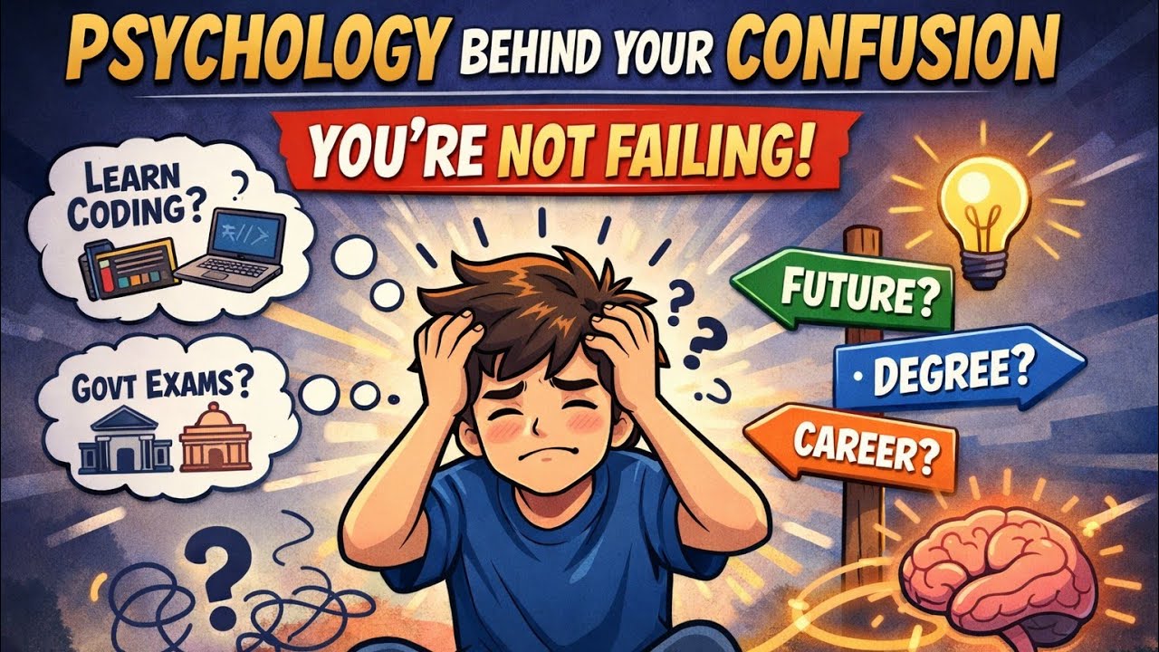 Psychology Behind Your Confusion — You’re Not Failing. #usa  #america #newyork  #motivation #new