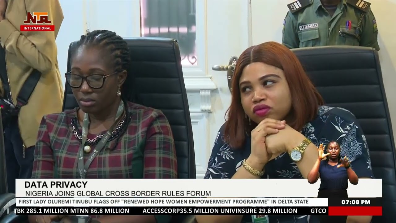 Nig Data Protection Commission Joins Global Cross Border Protection Rules Forum | NTA