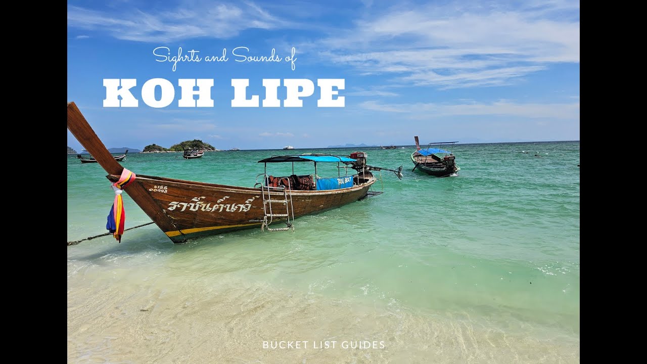 4k Ultra HD Koh Lipe | Views From Above | Drone Videos | Relaxation