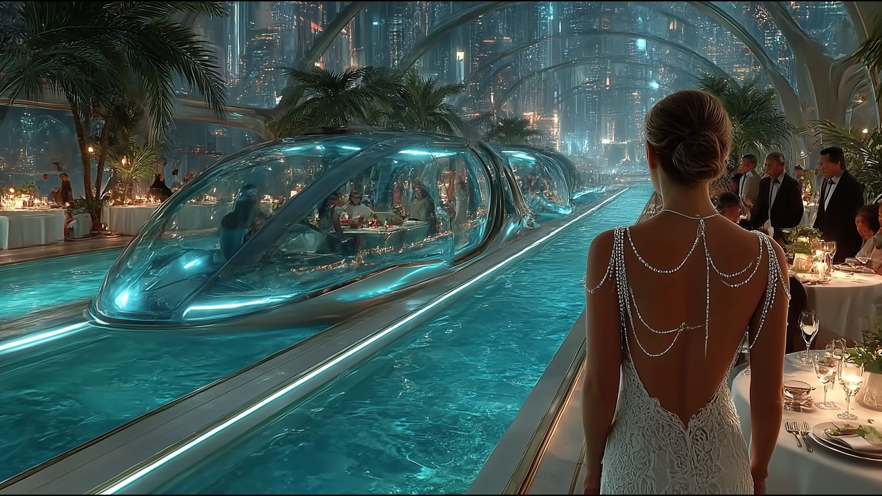 Exploring the Future A Journey Through Futuristic Cities & High-Tech Gardens  Relaxing Sci-Fi Views