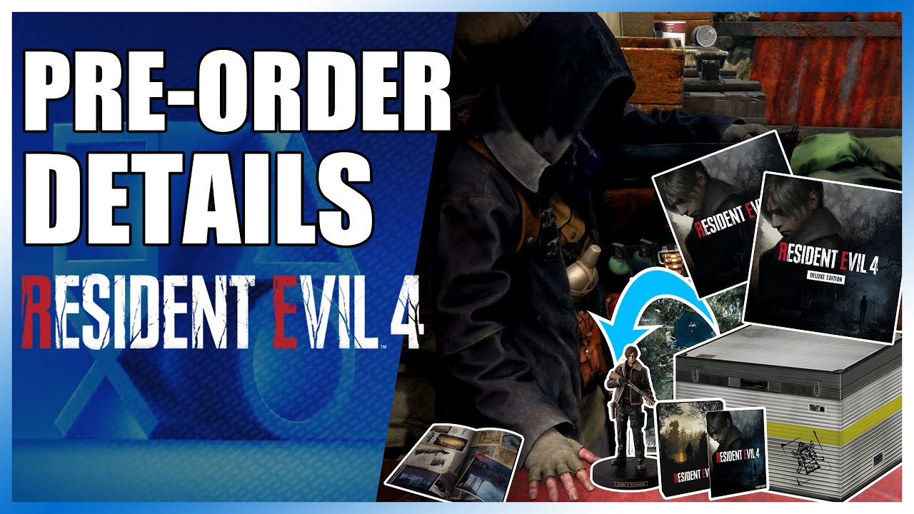 Pre-Order Bonus & All Details - Resident Evil 4 (PS4, PS5, XS, PC)