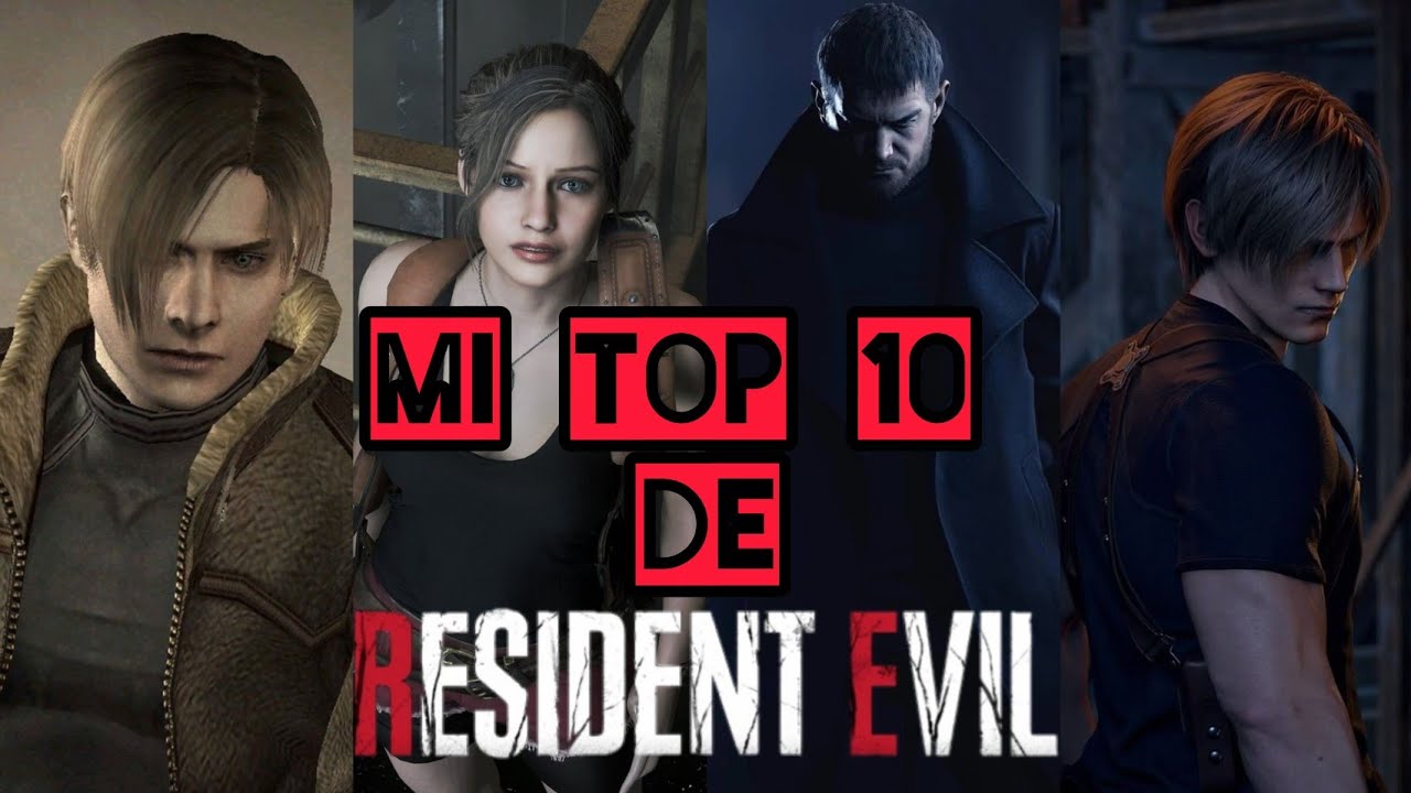 MI TOP 10 DE VIDEO JUEGOS DE RESIDENT EVIL ☠️