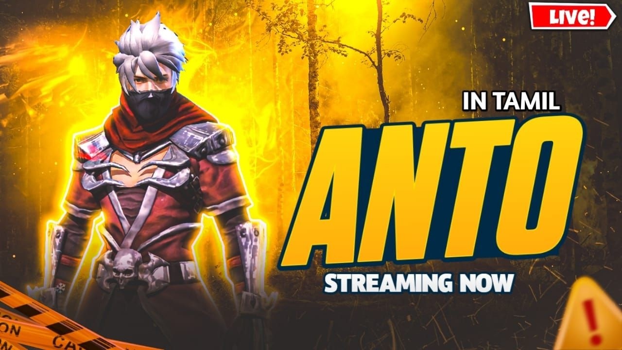 Anto Gaming Live : 😍 இலவச தீ  | Live Game Play 🙅‍♀️ தமிழ் நேரலை 😇