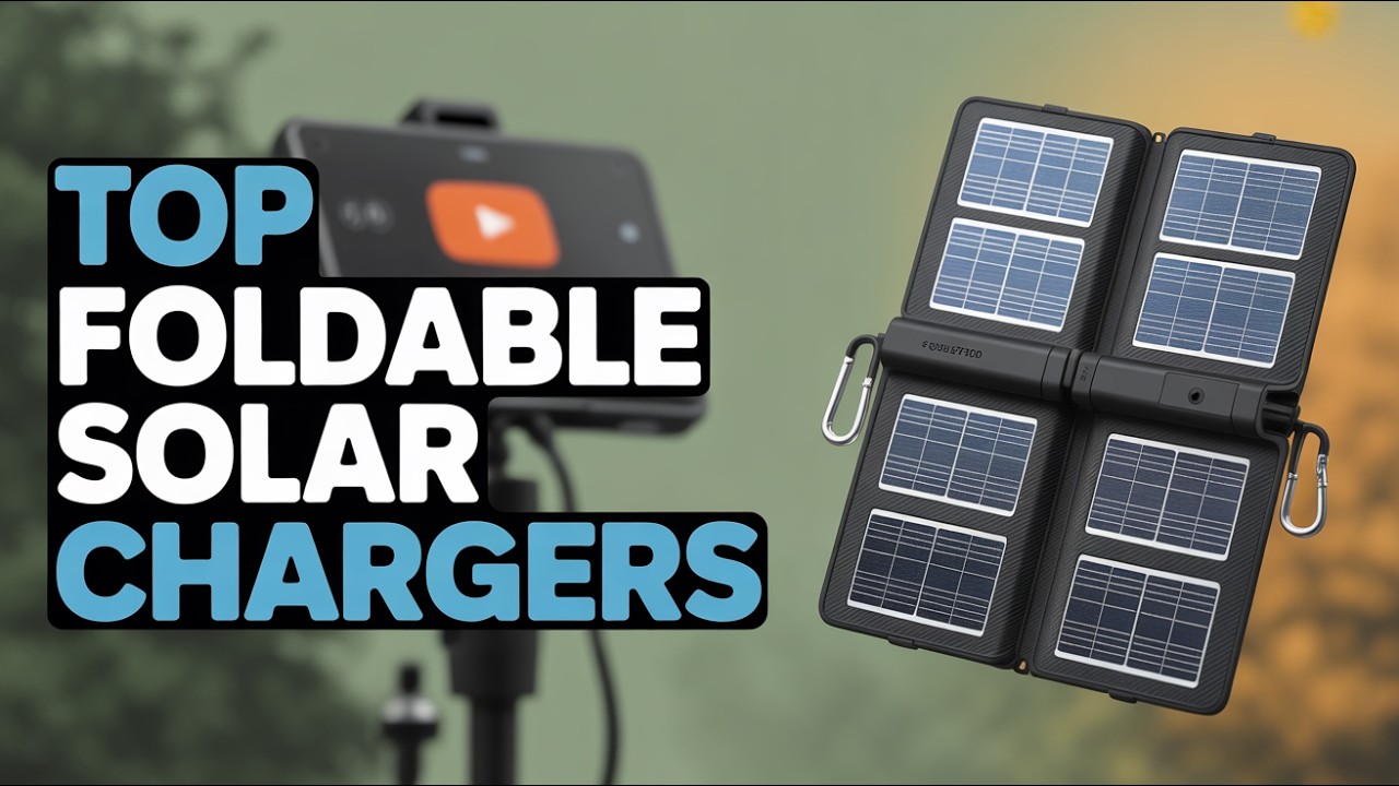 6 best foldable solar panel charger