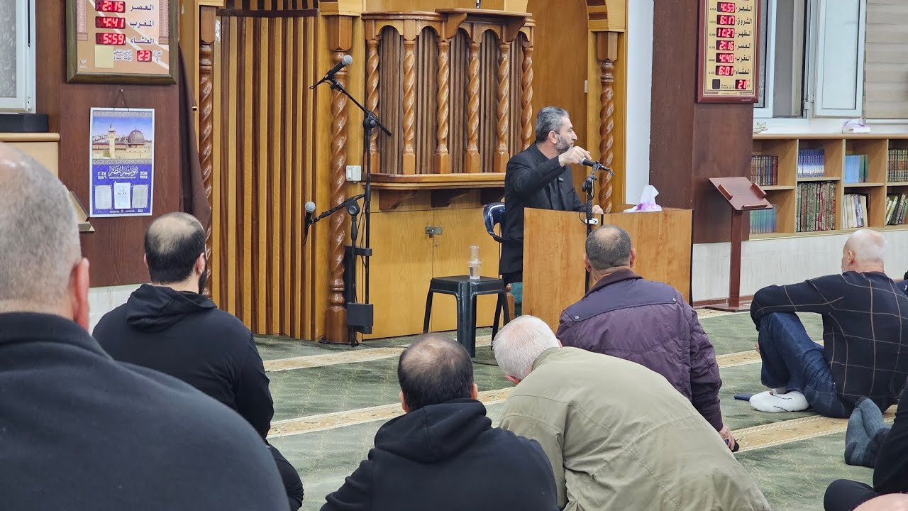 المحاضرة الايمانية للشيخ حسام ابو ليل بعنوان حصاد الابناء من غرس الاولياء